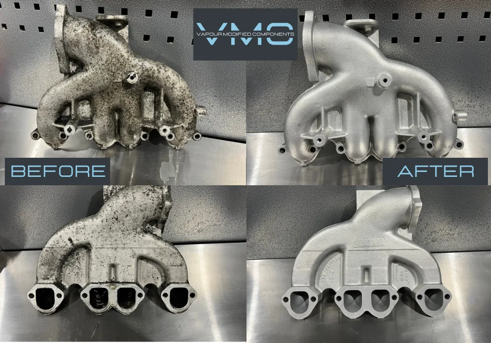 Precision part cleaning result